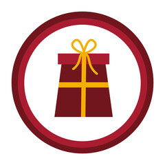 vector red gift box, Valentine's Day, Anniversary, logo, Vector illustration, abstract, art, 3d rendering