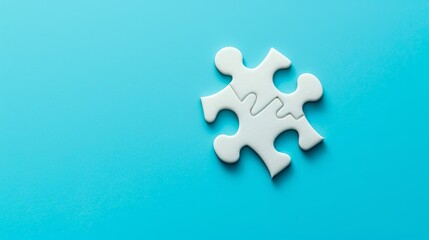 Fototapeta premium Puzzle. Business strategy, success solution, jigsaw games symbol. Idea metaphor. Creative idea, connection, challenge, partnership, teamwork, match