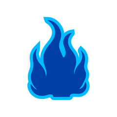blue fire vector, vector illustration, abstract, art, 3d rendering
