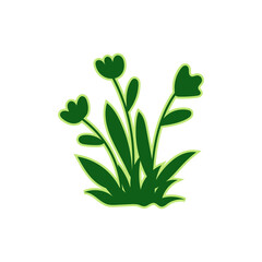 green grass vector, vector illustration, abstract, art, 3d rendering