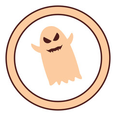 white ghost vector, vector illustration, abstract, art, 3d rendering