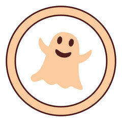 white ghost vector, vector illustration, abstract, art, 3d rendering