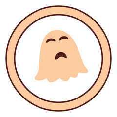 white ghost vector, vector illustration, abstract, art, 3d rendering