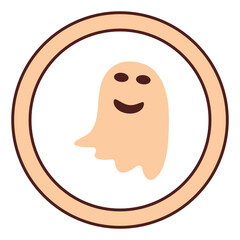 white ghost vector, vector illustration, abstract, art, 3d rendering