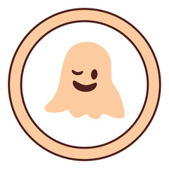 white ghost vector, vector illustration, abstract, art, 3d rendering