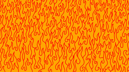 Abstract Fire Background. Abstract flame Background. doodle fire background. Fire Pattern background. Fire flame pattern. 