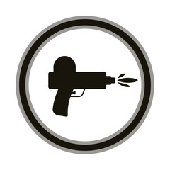 gun vector, vector illustration, abstract, art, 3d rendering