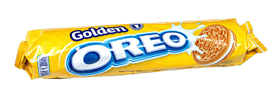 Oreo golden crispy cookie box