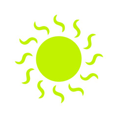 sun , vector, silhouette, vector illustration, abstract, art, 3d rendering