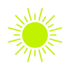 sun , vector, silhouette, vector illustration, abstract, art, 3d rendering