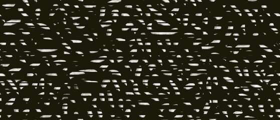 Seamless abstract textured pattern. Simple background with black, grey, white texture. Digital brush strokes. Lines, stains. Design for textile fabrics, wrapping paper, background, wallpaper, cover.