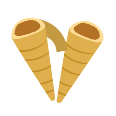 Gambar kue clorot vector illustration, celorot cake icon clip art image. cerorot or jerurut dumbek clipart, jajanan tradisional kue basah, jajanan khas indonesia vector, indonesian traditional sweet c