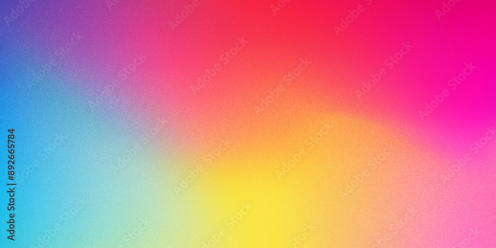 Poster color gradient background, abstract orange grain gradation texture, vector pink noise texture blur a