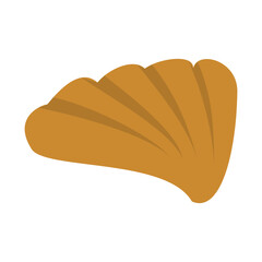 seashell vector, silhouette, vector illustration, abstract, art, 3d rendering