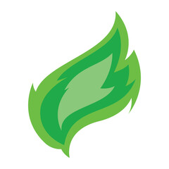 green hot fire vector, silhouette, vector illustration, abstract, art, 3d rendering