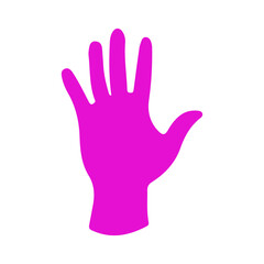 vector hand, logo, vector illustration, abstract, art, 3d rendering, silhouette