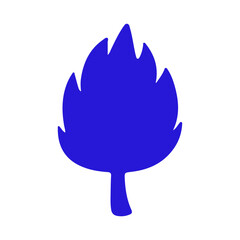 tree vector, logo, vector illustration, abstract, art, 3d rendering, silhouette