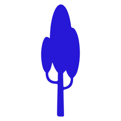 tree vector, logo, vector illustration, abstract, art, 3d rendering, silhouette