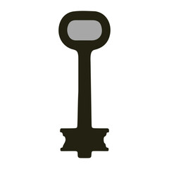 key vector, logo, vector illustration, abstract, art, 3d rendering, silhouette