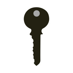 key vector, logo, vector illustration, abstract, art, 3d rendering, silhouette