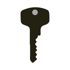 key vector, logo, vector illustration, abstract, art, 3d rendering, silhouette