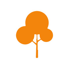 beautiful tree vector, logo, vector illustration, abstract, art, 3d rendering, silhouette