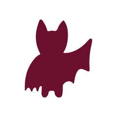 bat animal vector, logo, vector illustration, abstract, art, 3d rendering, silhouette