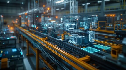 AI-powered manufacturing system, monitoring processes, digital