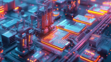 AI-powered manufacturing system, monitoring processes, digital