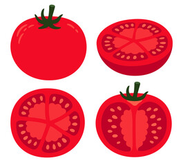 Tomato drawing set