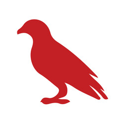 bird vector, logo, vector illustration, abstract, art, 3d rendering, silhouette