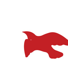 bird vector, logo, vector illustration, abstract, art, 3d rendering, silhouette