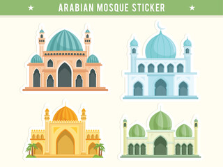 arabian mosque stickers