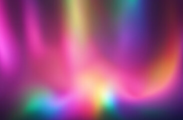 Blurred background in vibrant neon colors, Abstract gradient background wallpaper light blurry