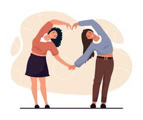 Friends. International Day of Friendship.