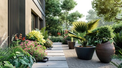 Plant Property Flower Building Flowerpot Window Tree Vegetation House Grass Landscape Shrub