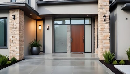 Photo interior modern design room 3d illustration