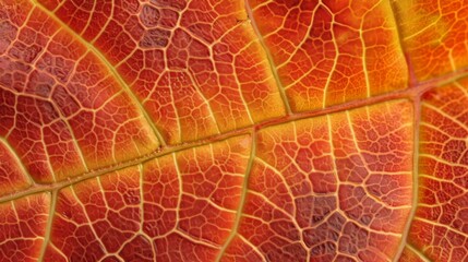 Obraz premium An autumn maple leaf