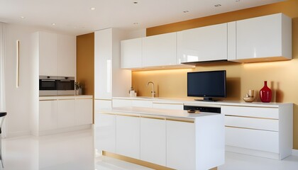 Photo interior modern design room 3d illustration