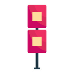 road signs for vehicles and traffic lights