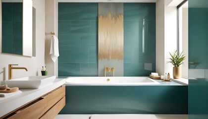 Photo interior modern design room 3d illustration