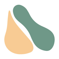 Cool Abstract organic Shapes element