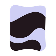 Abstract organic Shapes elements background