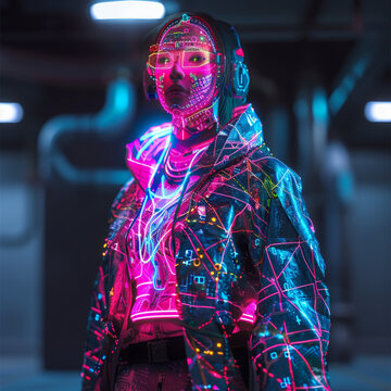 technical outfit - solarpunk travaler