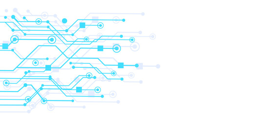 Futuristic technology background, electronic motherboard, abstract background with high-tech technology texture, internet network connection, innovation future tech data