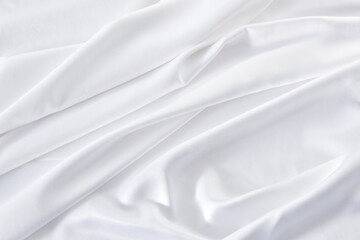 white silk background