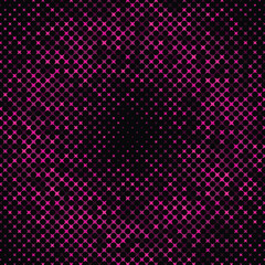Pink star halftone abstract pattern background