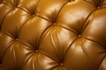 Processed collage of furniture upholstery with deep diamond pattern and buttons texture