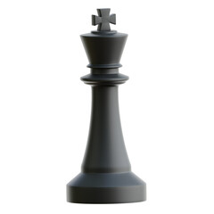 Chess King 3d Illustration
