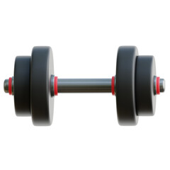 Dumbbell 3d Illustration